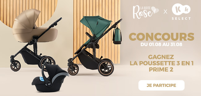 gagnez la poussette Trio Prime 2 de Kinderkraft avec La Boîte Rose