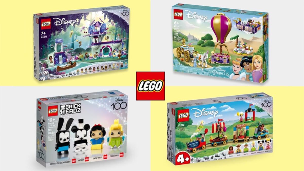 Jeu concours Disney 100 ans : 100 sets de LEGO à gagner