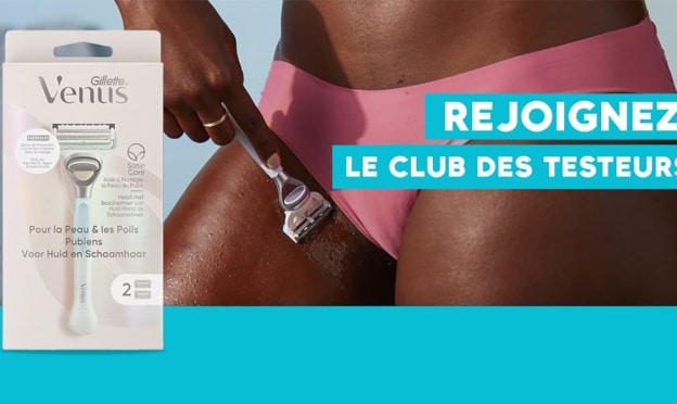 Jeu Envie de Plus : 297 rasoirs Gillette Venus Satin Care à gagner