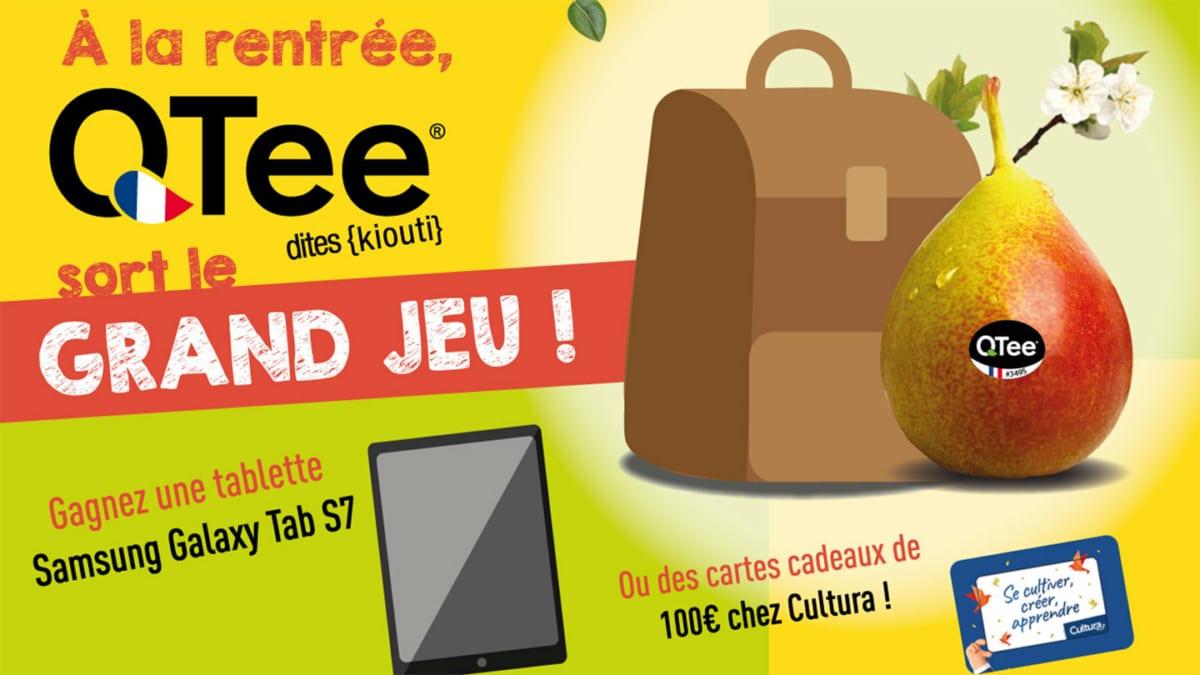 Jeu QTee : Tablette Samsung Galaxy et cartes Cultura à gagner