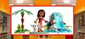 Boîtes de LEGO La baie du dauphin de Vaiana gratuites en magasin
