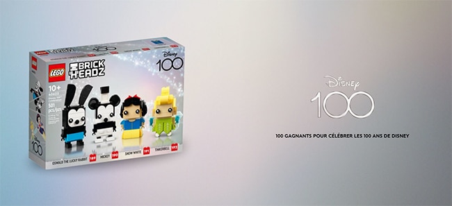 Tentez de gagner un set LEGO avec l’anniversaire de la Walt Disney Company