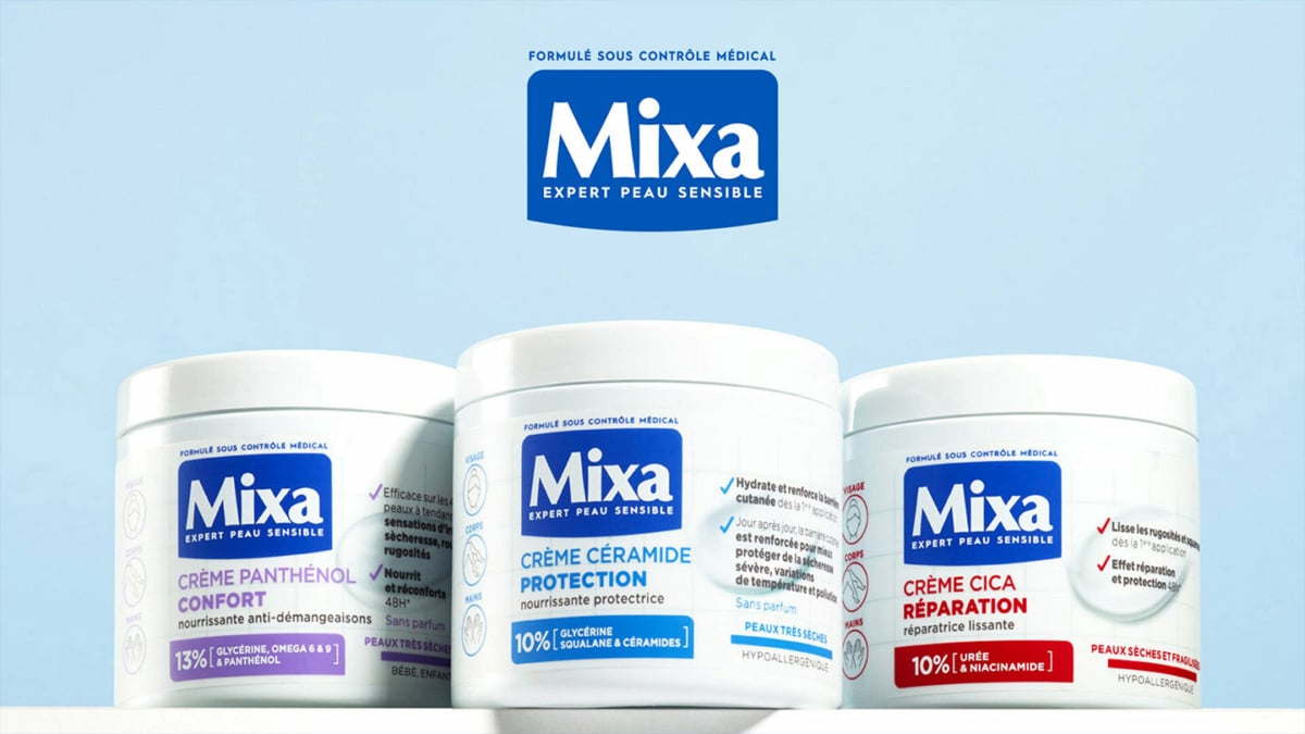 tester gratuitement l’un des 3 nouveaux soins pour le corps Mixa