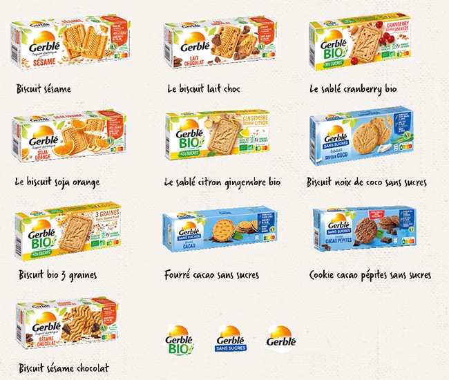 gagnez un ensemble de biscuits Gerblé