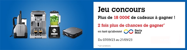 Gagnez un cadeau Apple, Samsung, Magimix, Philips … avec le jeu Darty Max