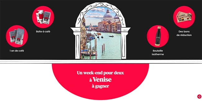 Séjour à Venise, cadeau Sans Marco à gagner