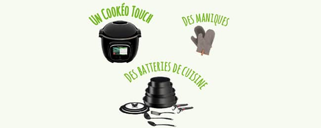 Cookéo Touch et cadeaux à gagner avec le jeu Antarès