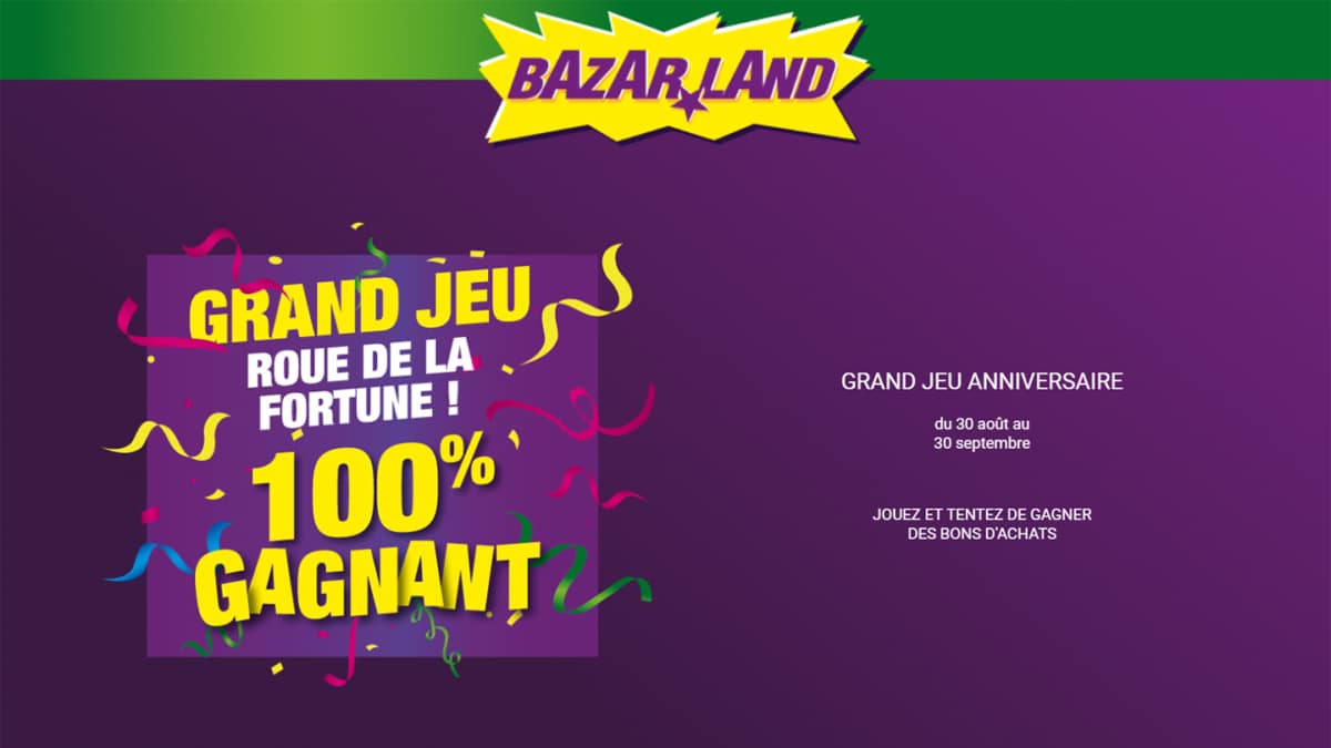 Jeu Anniversaire Bazarland : Séjour au Parc Astérix et bons à gagner