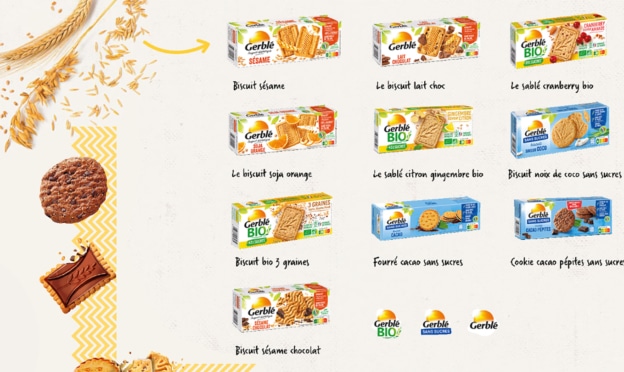 Jeu Gerblé : Lots de 10 paquets de biscuits à gagner