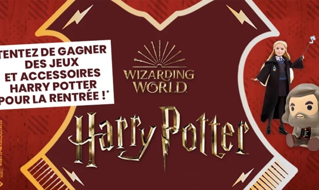 Jeu JouéClub : 12 cadeaux Harry Potter à gagner