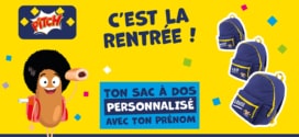 Mon sac à dos Pitch Brioche Pasquier offert contre 8 codes