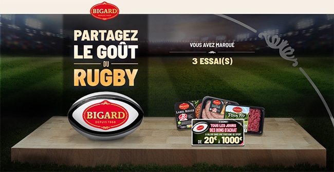 Bons d'achats Bigard à gagner