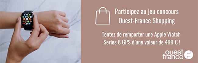 Tentez de gagner une Apple Watch Series 8 avec Ouest France