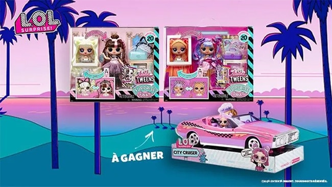 Gagnez des cadeaux LOL Surprise avec Gulli