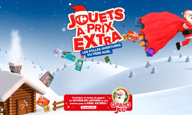 Carrefour Jeu de Noël : Voyage en Laponie et billets Parc Astérix à gagner