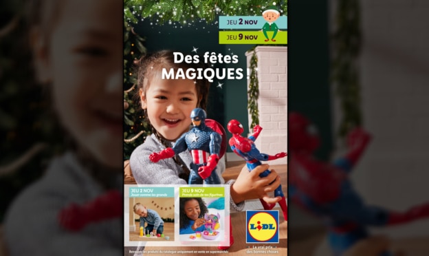 Lidl : Catalogue de Noël 2023 de jouets et de jeux