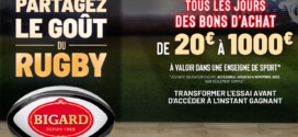 Jeu Bigard à code : de 20€ à 1’000€ en bons à gagner