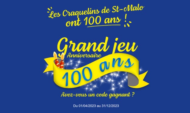 Grand jeu Craquelin à code : 103 lots dont 3 week-ends en Thalasso