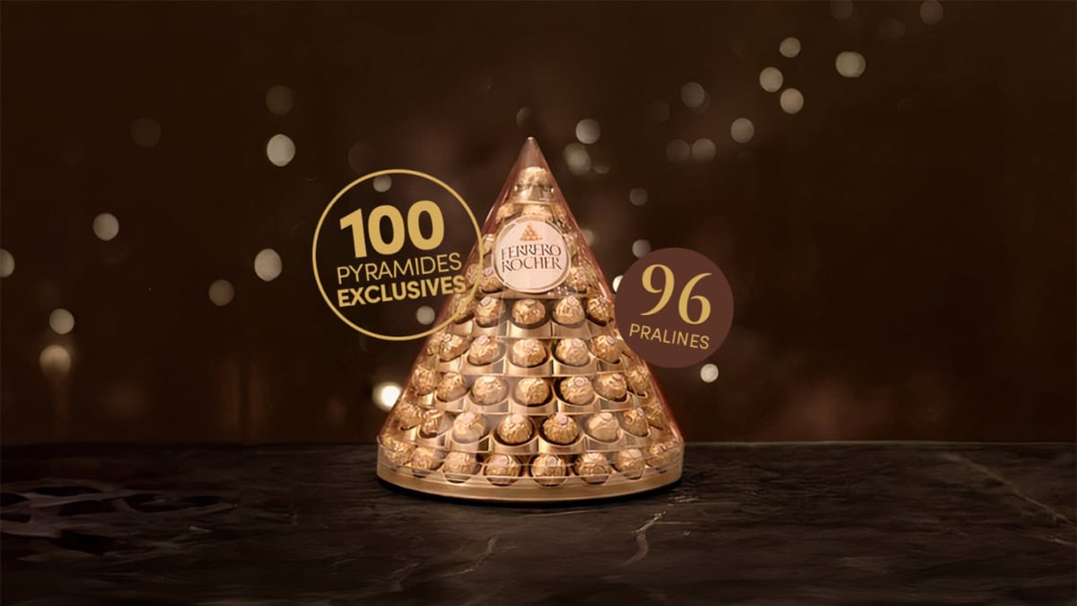 Jeu Ferrero Rocher de Noël : 100 pyramides de 96 pralines à gagner