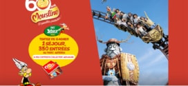 Mousline Jeu Anniversaire (achat) : Séjour & entrées Parc Astérix à gagner