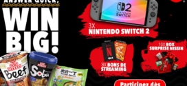 Jeu Nissin Cup Noodles : 3 consoles Nintendo Switch 2… à gagner