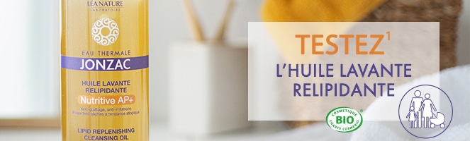 tester gratuitement l’huile lavante relipidante Nutritive AP+