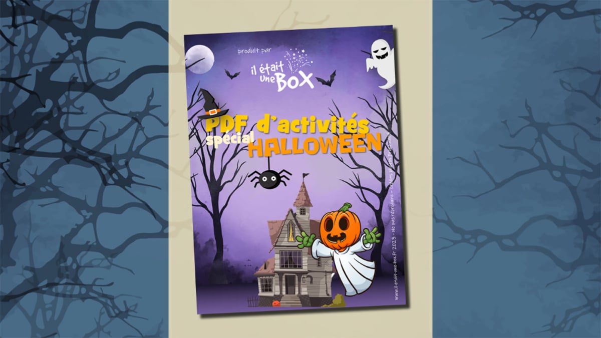 Il était une Box : Livret d’activités Halloween gratuit à imprimer