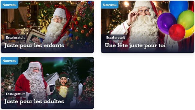 Message personnalisé du Père Noël
