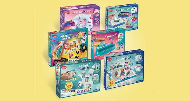 Recevez jusqu'à 10€ remboursés pour l’achat de jouets créatifs Maped