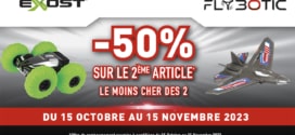 Promo Silverlit (ODR) : Le 2ème jouet Exost ou Flybotic 50% remboursés