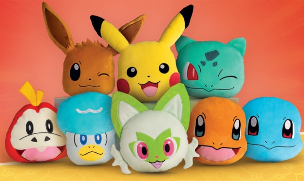 Auchan : Coussins Pokémon à 4,50€ à collectionner