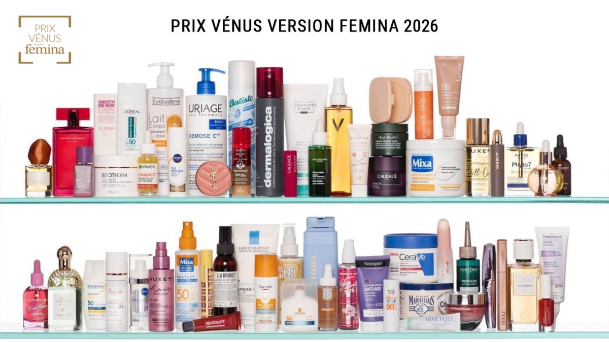 Prix des Vénus Version Femina 2026 : 72 lots beauté à gagner