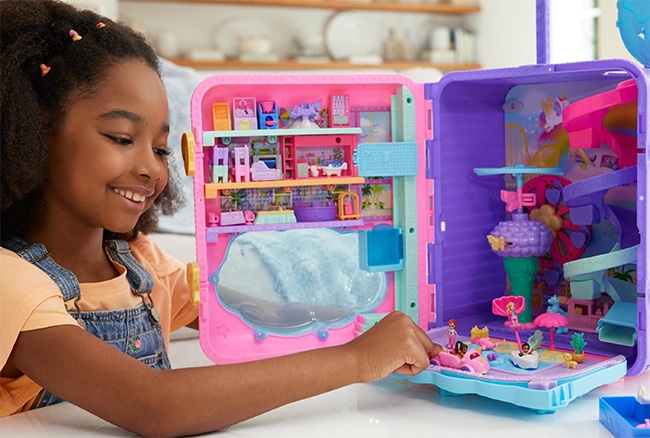 Gagnez La valise Surprises Polly Pocket avec Gulli