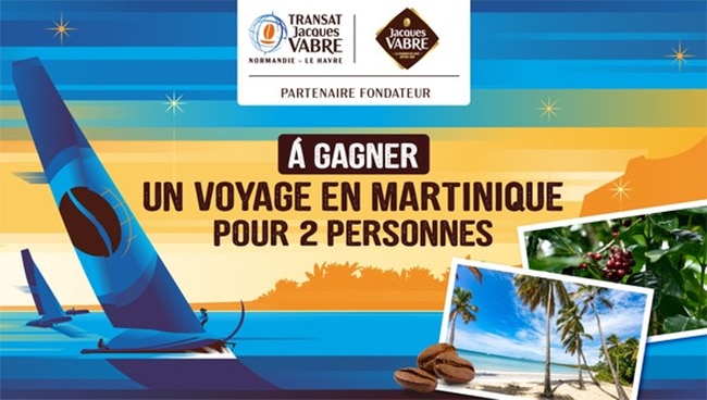 Gagnez un voyage en Martinique ou un livre 30 ans de la Transat Jacques Vabre