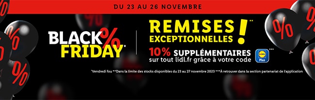 Code promo -10% Lidl.fr