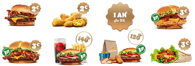 Mangez gratuitement ou à moindres frais grâce au concours Roulette Royal de Burger King