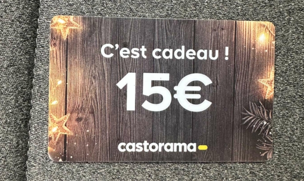 Castorama : 1 sapin acheté = 15€ offerts en carte cadeau
