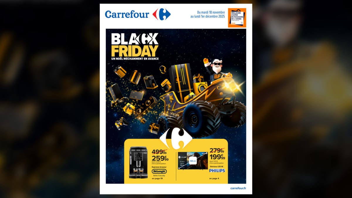 Black Friday Carrefour 2025 : Catalogue et ses superbes promos