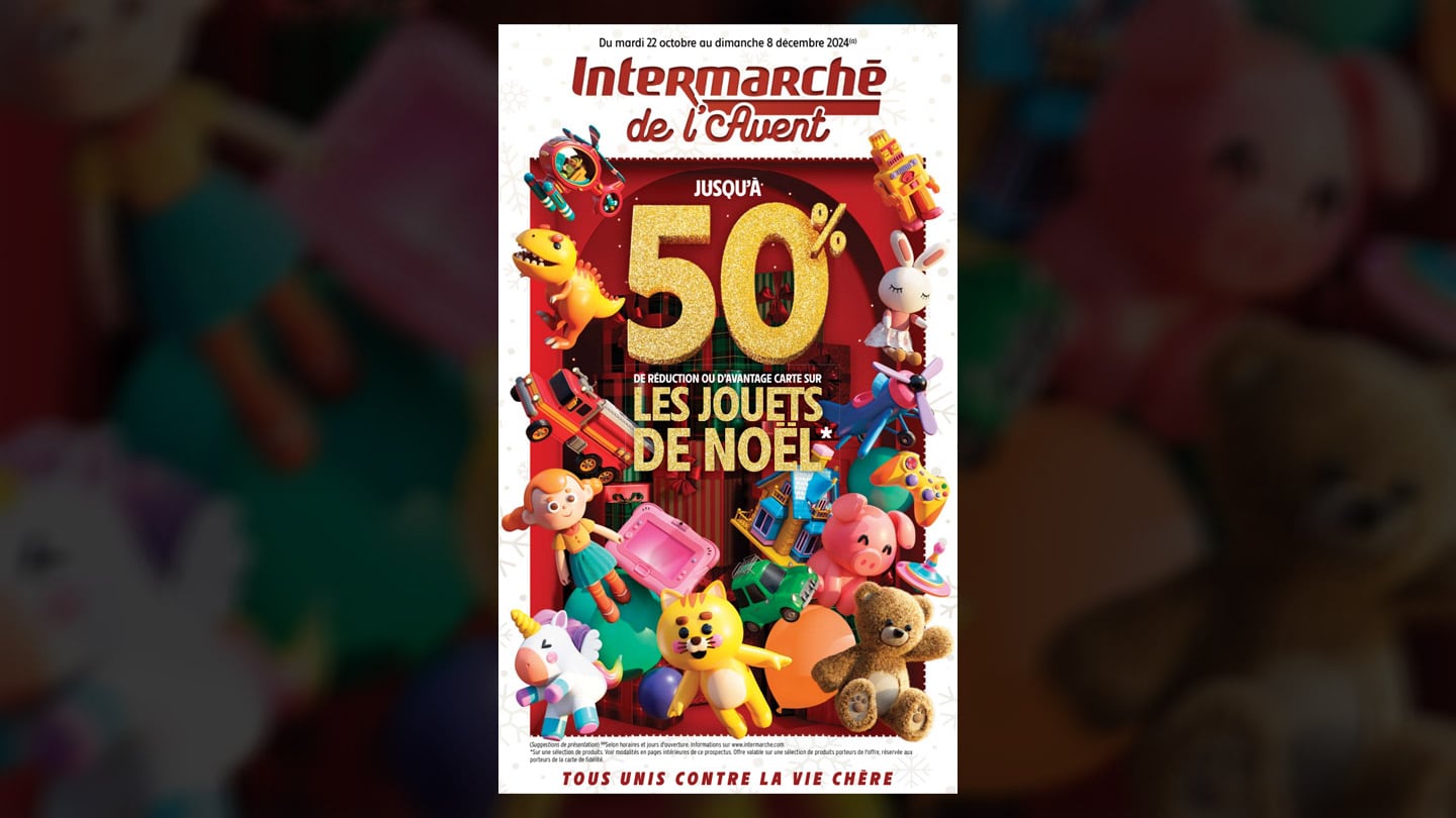 Catalogue jouets de Noel Intermarche Promos jusqu a 50