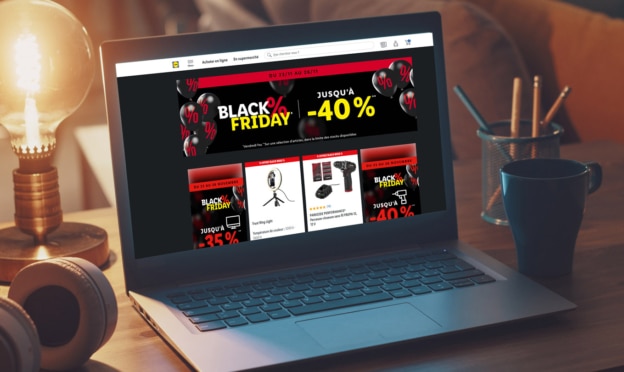 Black Friday Lidl.fr : Jusqu’à -40% + code promo -10% en plus