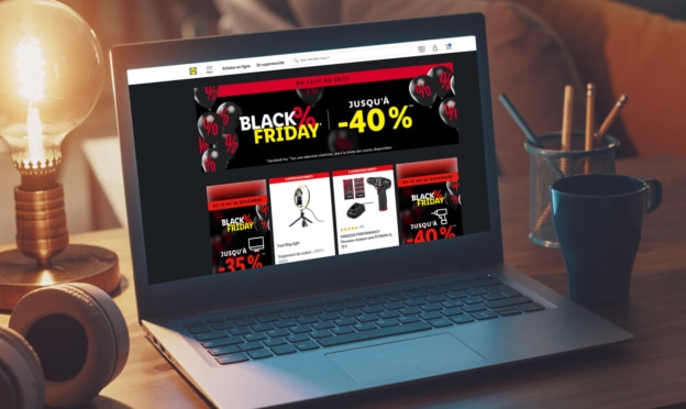 Black Friday Lidl.fr : Jusqu’à -40% + code promo -10% en plus
