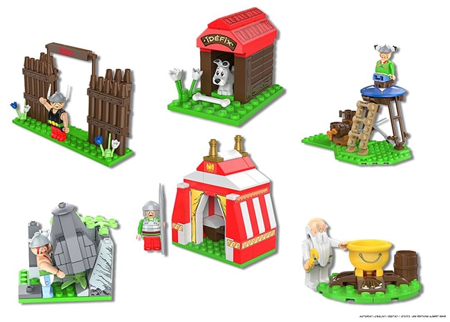 La collection de Clippys Astérix Playtive de Lidl