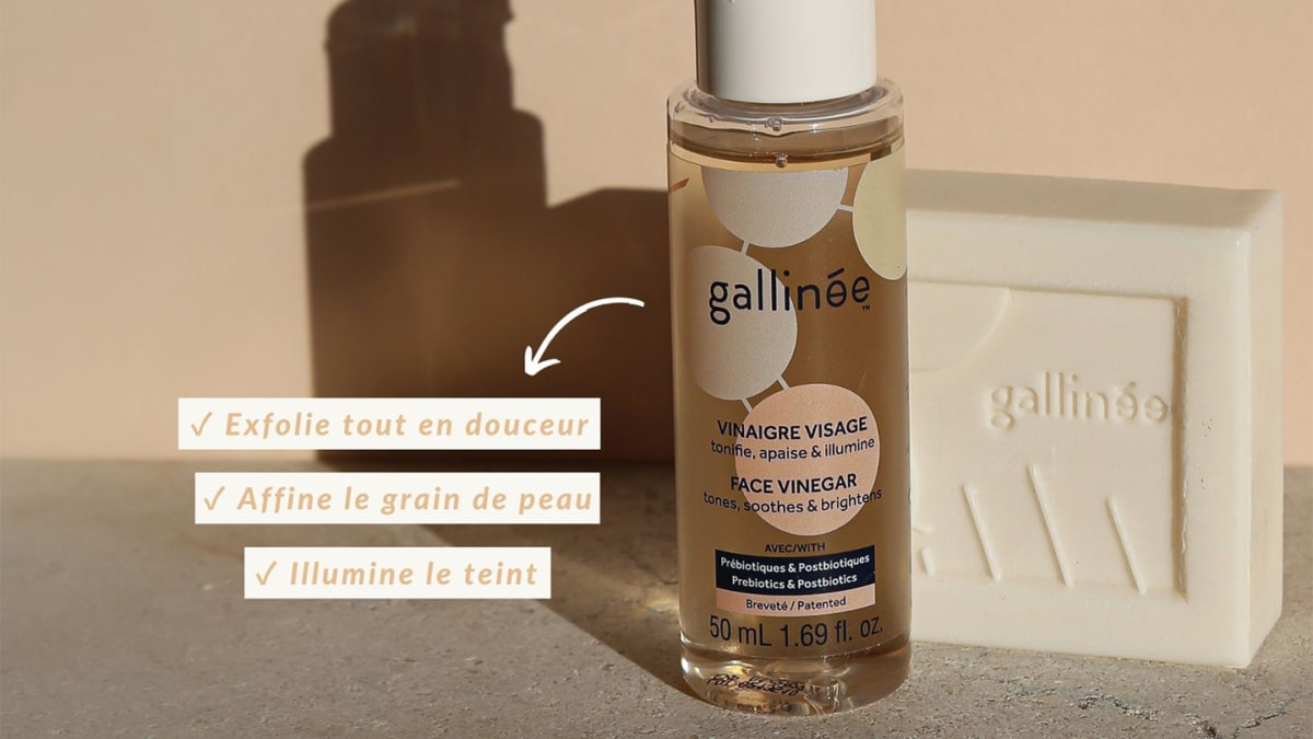 Échantillons gratuits du Vinaigre Visage de Gallinée