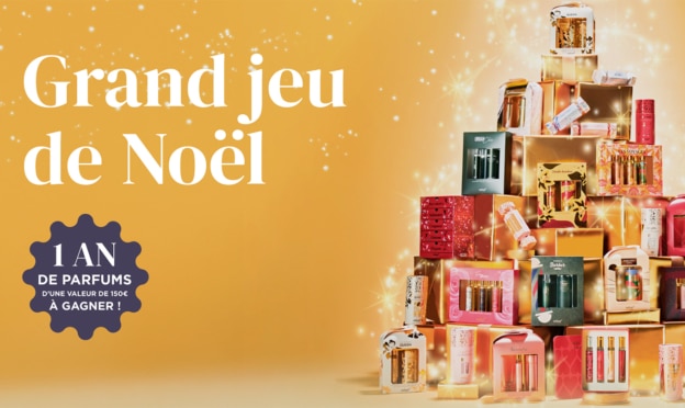 Jeu Adopt Parfums de Noël : 5 x 1 an de parfums à gagner