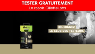 Jeu Envie de Plus : 90 rasoirs Gillette Labs Champion Gold à gagner