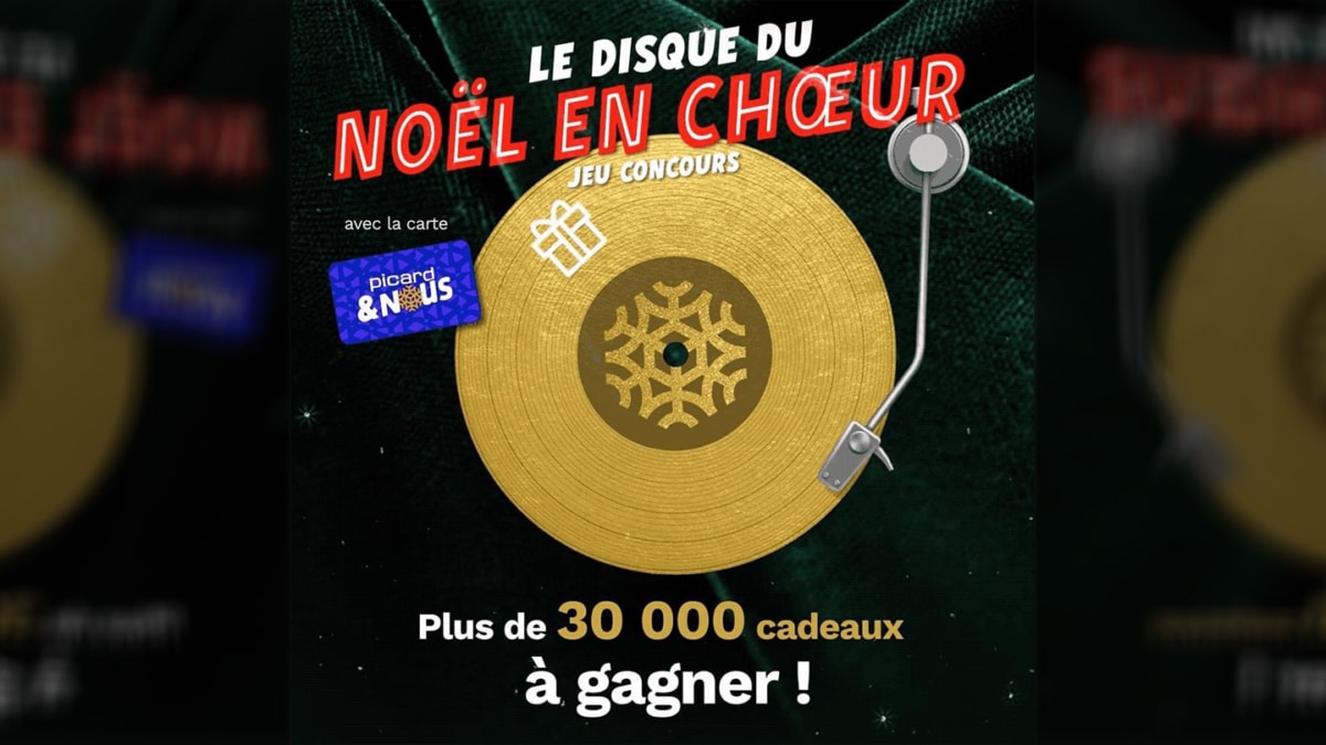 Jeu Picard Noël : 31’300 cadeaux (4’300 bons d’achat, 25’000 plats…)