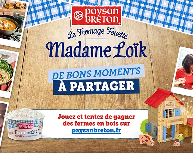 Gagnez un jeu de construction en bois un e-livre de recettes et un bon de réduction Madame Loïk