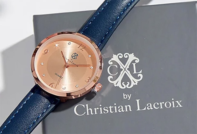 Recevez votre montre Christian Lacroix offerte avec votre commande Damart