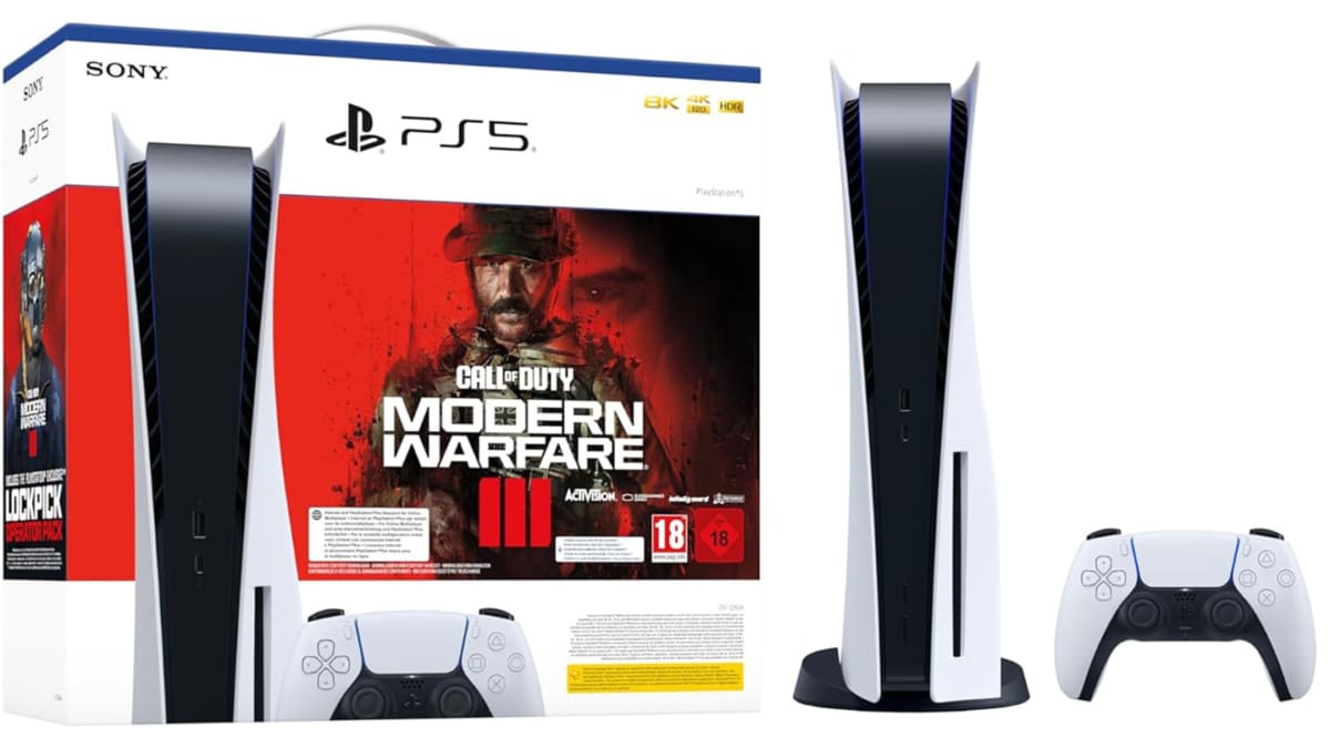 Vente Flash Amazon : Pack PS5 + COD Modern Warfare III à 499,99€