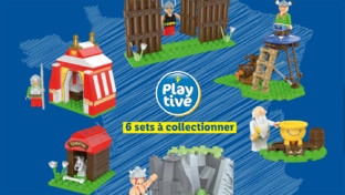 Vignette Lidl : Jouets Astérix Playtive Clippys offerts à collectionner